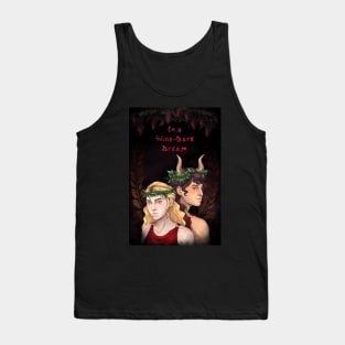 Ariadne and Dionysus Greek Mythology Comic Book Cover In a Wine Dark Dream Tank Top